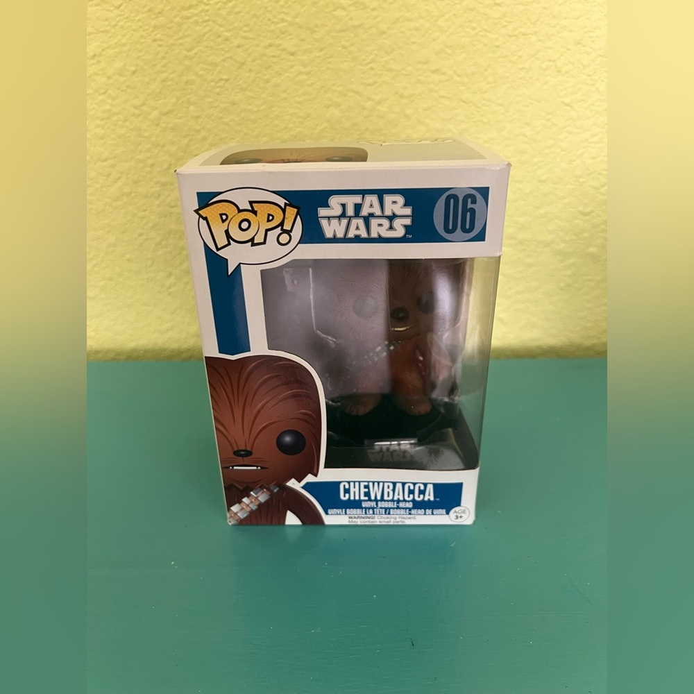 star wars chewbacca funko pop bobble head
